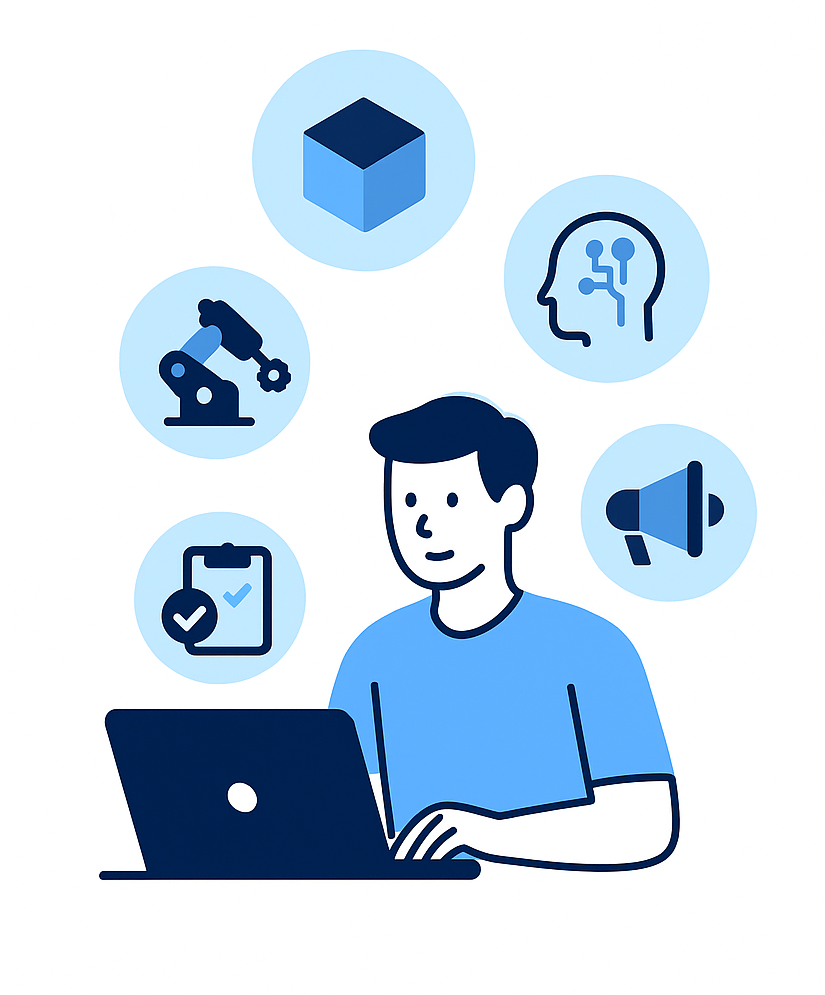 Diensten Illustratie